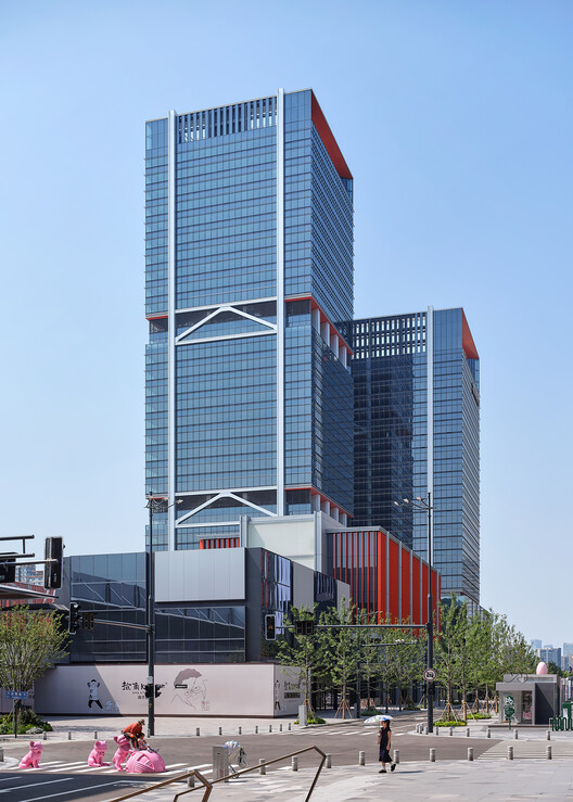 南京华润置地中心写字楼 / 都设设计 - 建筑图, 表皮