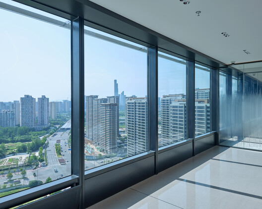 南京华润置地中心写字楼 / 都设设计 - 室内图, 玻璃