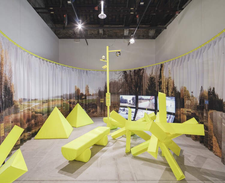 The Latvian Pavilion at the 2025 Venice Architecture Biennale Invites Critical Dialogue on the Spatial Impact of Conflict - More Images