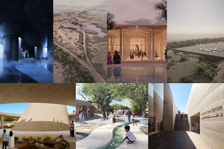 Seven Finalist Designs Revealed for the Museum of Jesus’ Baptism in Jordan - More Images