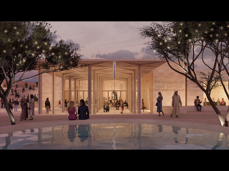 Seven Finalist Designs Revealed for the Museum of Jesus’ Baptism in Jordan - Image 15 of 45