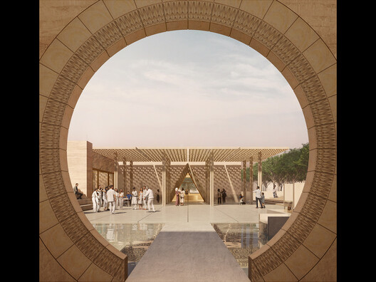 Seven Finalist Designs Revealed for the Museum of Jesus’ Baptism in Jordan Seven Finalist Designs Revealed for the Museum of Jesus’ Baptism in Jordan - Image 17 of 45