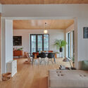 Stories Residential Building / Olaf Gipser Architects - Interior Photography, Residential Architecture, Table, Chair, Lighting