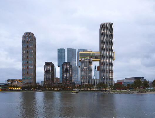 MVRDV Advances Urban Densification with The Sax Residential Towers in Rotterdam - Image 2 of 23