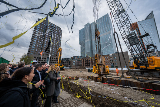 MVRDV Advances Urban Densification with The Sax Residential Towers in Rotterdam - Image 13 of 23