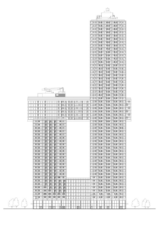 MVRDV Advances Urban Densification with The Sax Residential Towers in Rotterdam - Image 22 of 23