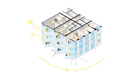 MVRDV Advances Urban Densification with The Sax Residential Towers in Rotterdam - Image 14 of 23