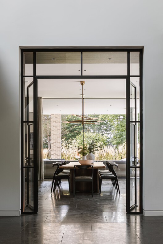 Weavers - Seer Green House / Des Ewing Architects - Interior Photography, Dining room, Wood, Lighting, Table, Glass, Door, Chair