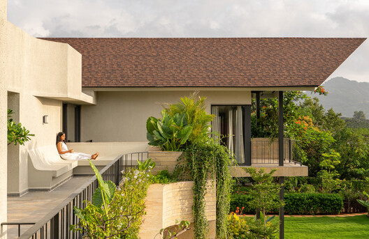 Villa Familia / unTAG - Exterior Photography, Balcony, Garden, Courtyard