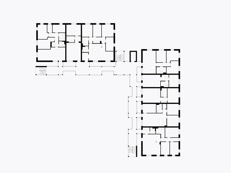 Conjunto Residencial Wohnen Hoch Drei / Limbrock Tubbesing Architekten - Imagem 22 de 23