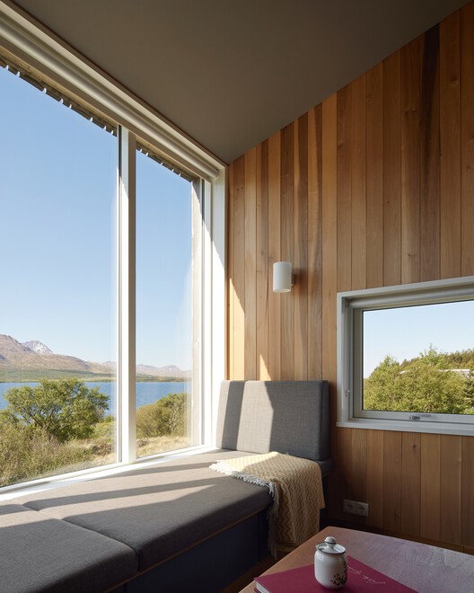 Holiday Home in Iceland / Teiknistofan Tröð Holiday Home in Iceland / Teiknistofan Tröð - Interior Photography, Bedroom, Wood, Bed