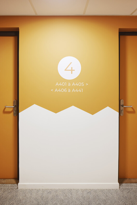 Joséphine Baker Student Residence / Ateliers A+ + Atelier Métis Joséphine Baker Student Residence / Ateliers A+ + Atelier Métis - Interior Photography