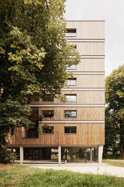 Joséphine Baker Student Residence / Ateliers A+ + Atelier Métis Joséphine Baker Student Residence / Ateliers A+ + Atelier Métis - Exterior Photography