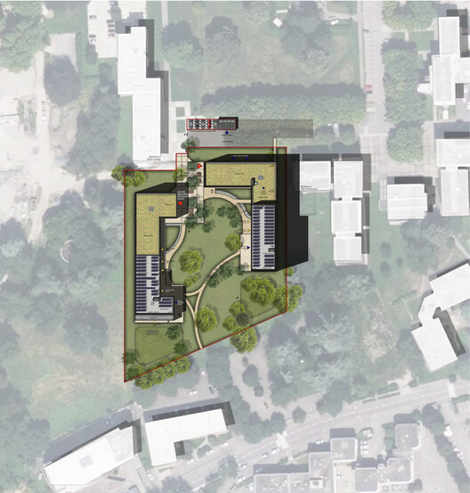 Joséphine Baker Student Residence / Ateliers A+ + Atelier Métis Joséphine Baker Student Residence / Ateliers A+ + Atelier Métis - Image 22 of 29