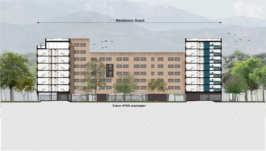 Joséphine Baker Student Residence / Ateliers A+ + Atelier Métis Joséphine Baker Student Residence / Ateliers A+ + Atelier Métis - Image 26 of 29