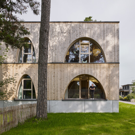 Allesamt Familycenter / Christian Schmoelz Architekt - Exterior Photography, Wood