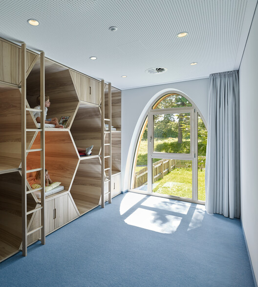 Allesamt Familycenter / Christian Schmoelz Architekt - Interior Photography, Wood, Glass