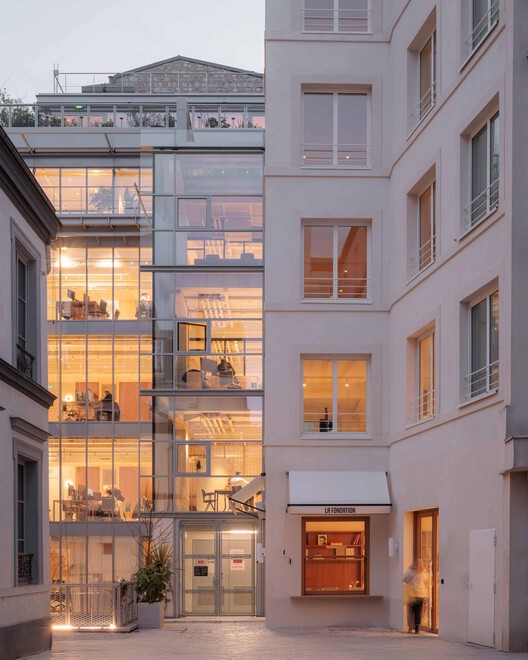 La Fondation 多功能综合体 / PCA-STREAM - 建筑图, 视窗, 表皮, 阳台, 具体的