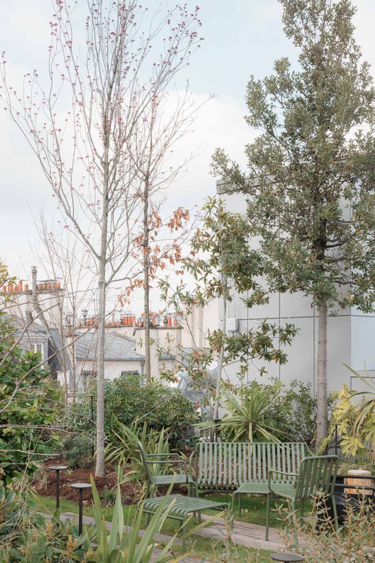 La Fondation 多功能综合体 / PCA-STREAM - 建筑图, 花园