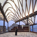 Yueyang Hualinggang Pier Tourist Center / WANG HUI | URBANUS - Interior Photography, Tourism, Beam