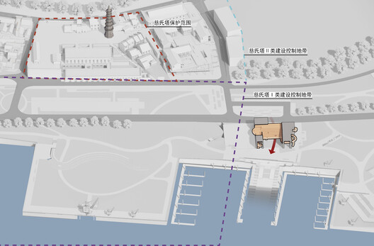 Centro Turístico del muelle Hualinggang de Yueyang / WANG HUI | URBANUS - Imagen 22 de 34