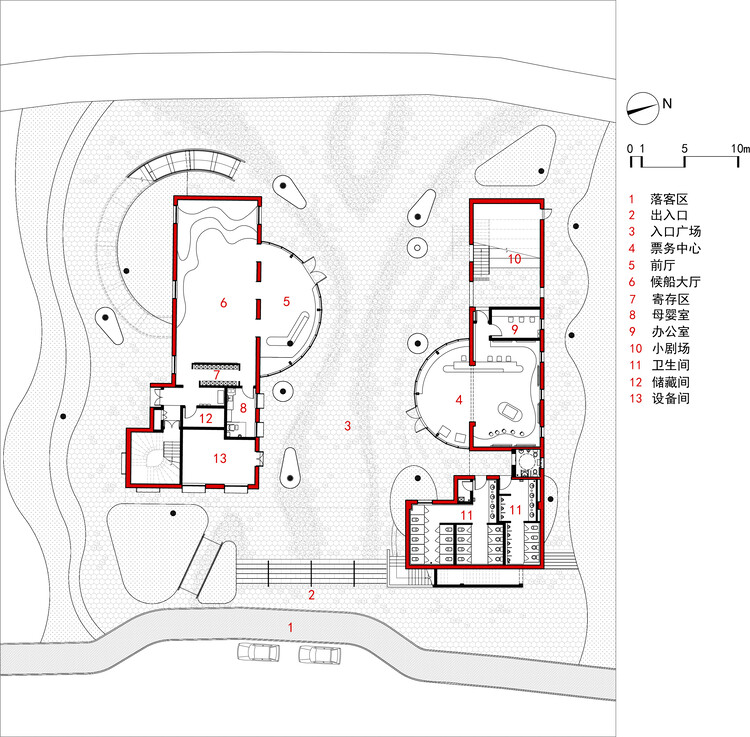 Centro de visitantes del muelle del puerto de Yueyang Hualing/Wang Hui|Práctica urbana - Imagen 26/34