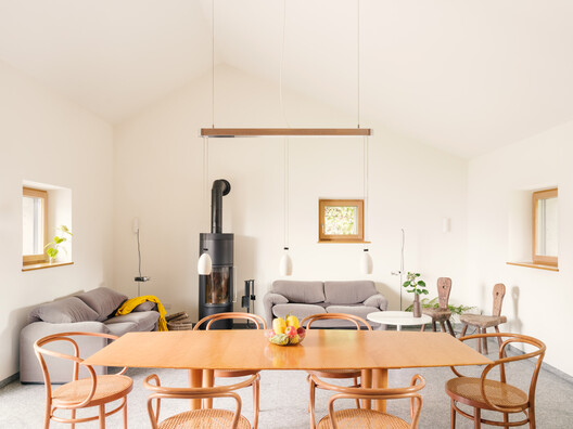 Casa Le Stalle / Pedro&Juana - Fotografía interior, Comedor, Madera, Mesas, Sillas, Iluminación