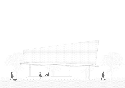 Bauhaus Earth transforma un estacionamiento en desuso en un pabellón comunitario de bambú en Bali, Indonesia - Imagen 15 de 21