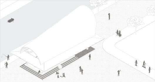 Bauhaus Earth transforma un estacionamiento en desuso en un pabellón comunitario de bambú en Bali, Indonesia - Imagen 13 de 21