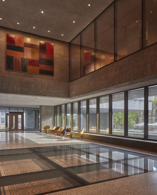 普林斯顿大学艺术博物馆新馆 / Adjaye Associates - 室内图, 厨房, 木头, 玻璃