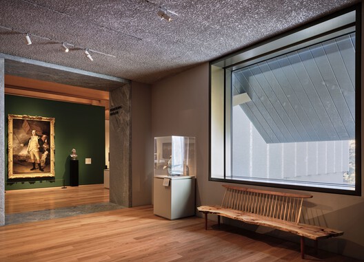 普林斯顿大学艺术博物馆新馆 / Adjaye Associates - 室内图, 木头, 灯