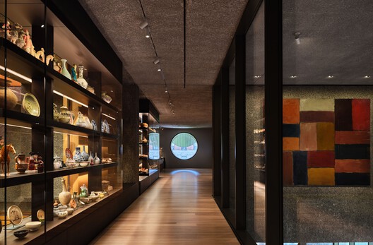 普林斯顿大学艺术博物馆新馆 / Adjaye Associates - 室内图, 木头, 灯, 玻璃