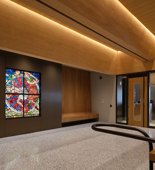 普林斯顿大学艺术博物馆新馆 / Adjaye Associates - 室内图, 木头, 灯