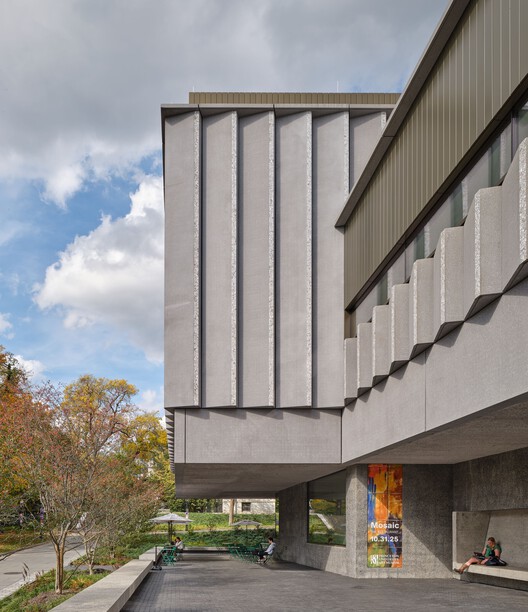 普林斯顿大学艺术博物馆新馆 / Adjaye Associates - 建筑图, 具体的