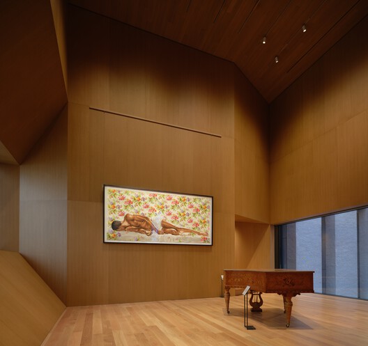 普林斯顿大学艺术博物馆新馆 / Adjaye Associates - 室内图, 木头