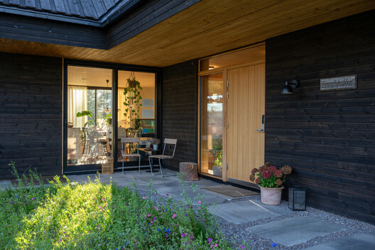 Solem Forest House / MORFEUS arkitekter - Interior Photography, Wood, Door