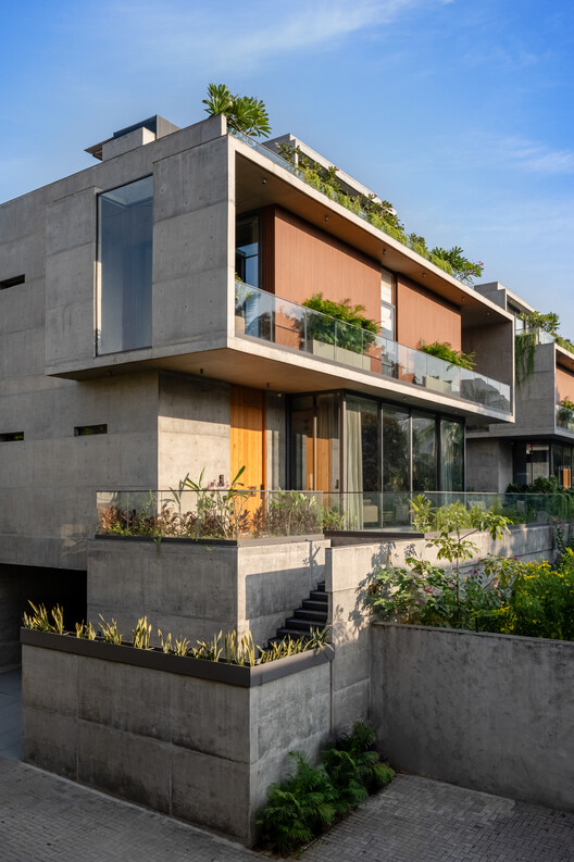 Twin House / Design Work Group Twin House / Design Work Group - Exterior Photography, Balcony