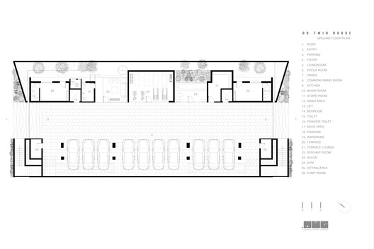 Twin House / Design Work Group Twin House / Design Work Group - Image 23 of 27