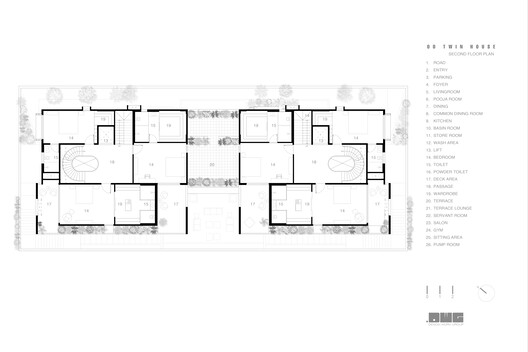 Twin House / Design Work Group Twin House / Design Work Group - Image 25 of 27