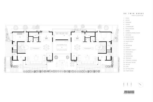 Twin House / Design Work Group Twin House / Design Work Group - Image 24 of 27