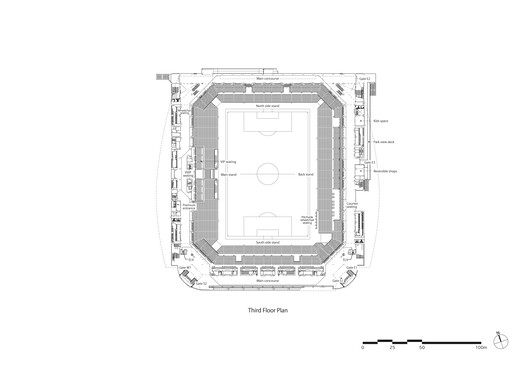 Edion Peace Wing Hiroshima / TOHATA ARCHITECTS & ENGINEERS, INC. + ENVIRONMENT DESIGN INSTITUTE + TAISEI DESIGN Planners Architects & Engineers Edion Peace Wing Hiroshima / TOHATA ARCHITECTS & ENGINEERS, INC. + ENVIRONMENT DESIGN INSTITUTE + TAISEI DESIGN Planners Architects & Engineers - Image 25 of 30