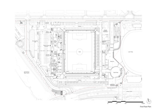 Edion Peace Wing Hiroshima / TOHATA ARCHITECTS & ENGINEERS, INC. + ENVIRONMENT DESIGN INSTITUTE + TAISEI DESIGN Planners Architects & Engineers Edion Peace Wing Hiroshima / TOHATA ARCHITECTS & ENGINEERS, INC. + ENVIRONMENT DESIGN INSTITUTE + TAISEI DESIGN Planners Architects & Engineers - Image 23 of 30