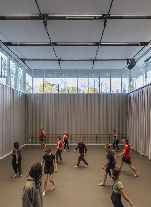 Centro Hopkins para las Artes/Snøhetta - fotografía de interiores, escalera