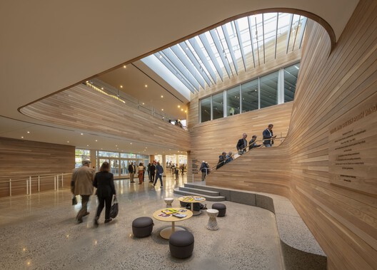 霍普金斯艺术中心 / Snøhetta - 室内图, 木头