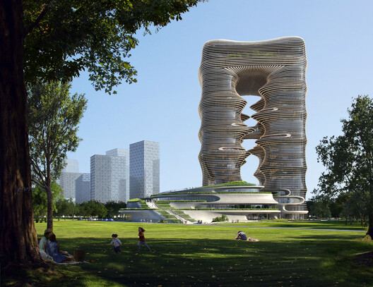 Zaha Hadid Architects’ Yidan Center in Shenzhen Tops Out as a New Global Hub for Education