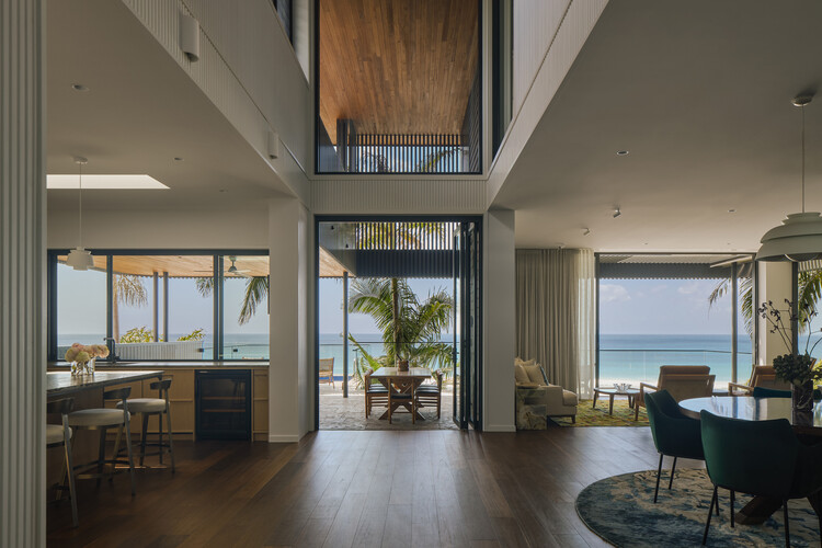 Casa de Praia Cobbadah / Hayman + Charlton Architects - Fotografia de Interiores, Costa, Cadeira, Balcão