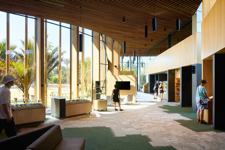 Centro de visitantes de Punangairi / Sheppard & Rout Architects - Fotografía de interiores, sala de estar