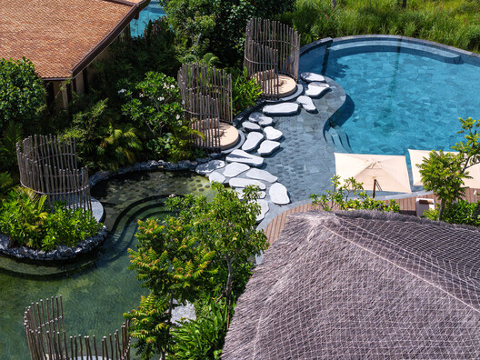 Namia River Retreat / LJ-Group Landscape Architecture + T3 ARCHITECTS Namia River Retreat / LJ-Group Landscape Architecture + T3 ARCHITECTS - Exterior Photography, Garden, Courtyard