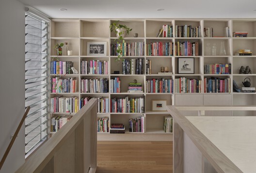 Tighty Whitey House / Maytree Studios Tighty Whitey House / Maytree Studios - Interior Photography, Closet, Shelving, Wood, Lighting