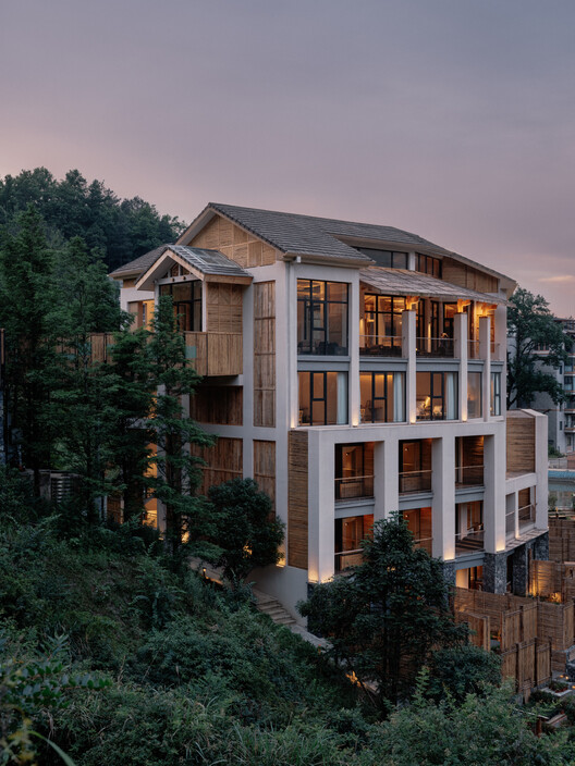 重庆云叠室庐精品酒店 / 如莫空间设计 - 建筑图, 阳台